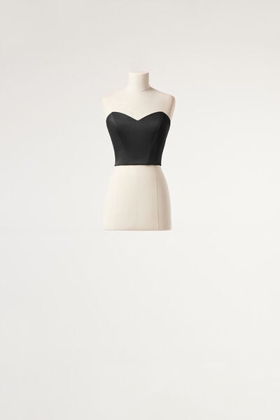 Bustier in raso