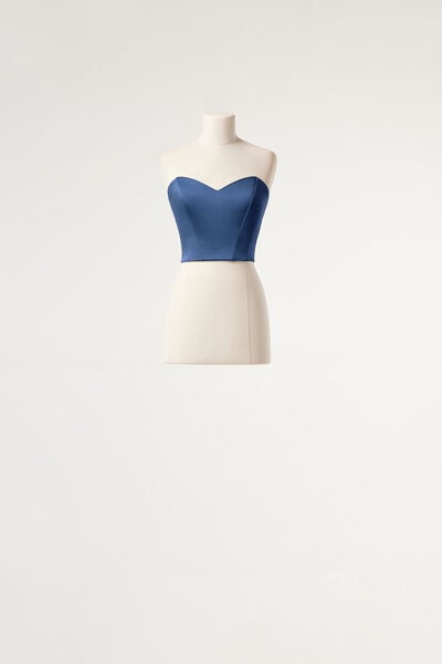 Bustier in raso
