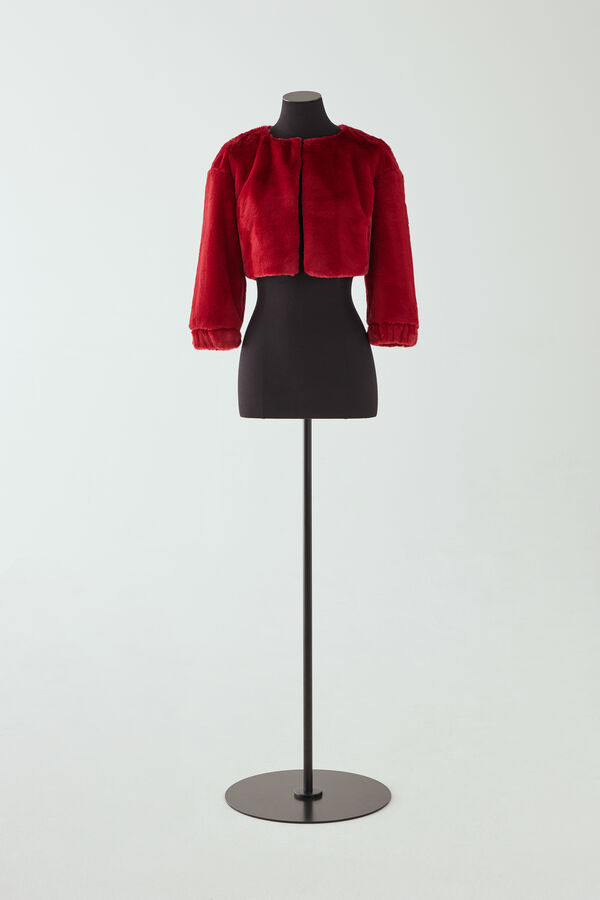 bolero in Eco Pelliccia