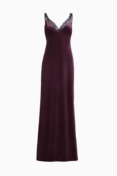 Velvet Slip Dress