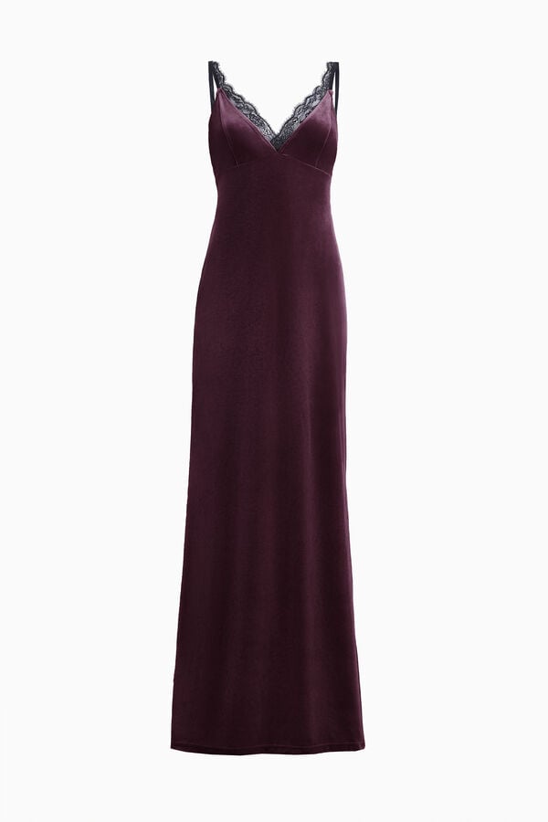 Velvet Slip Dress