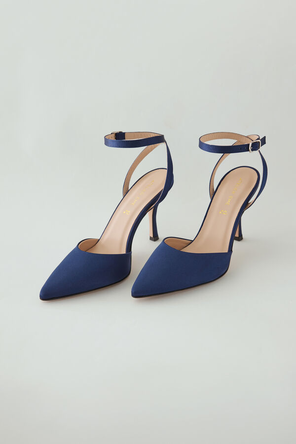 Scarpa decollete in Raso