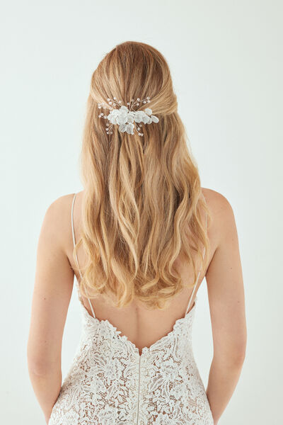 Peigne bijou avec strass