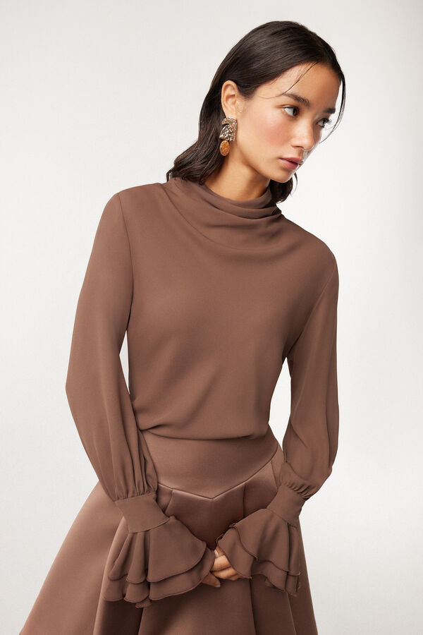 Camicia in georgette