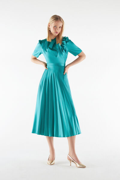 Vestido midi Saffirina