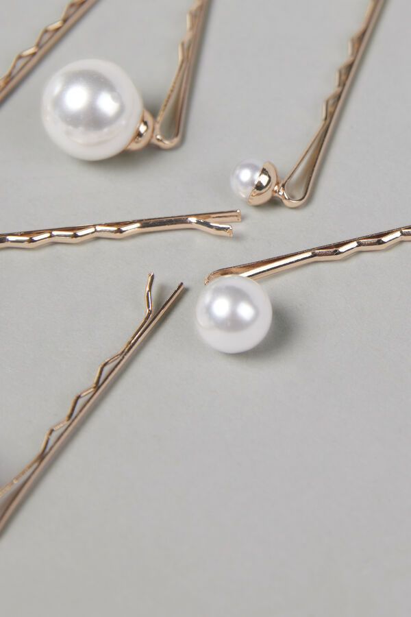 Épingles à cheveux avec perles