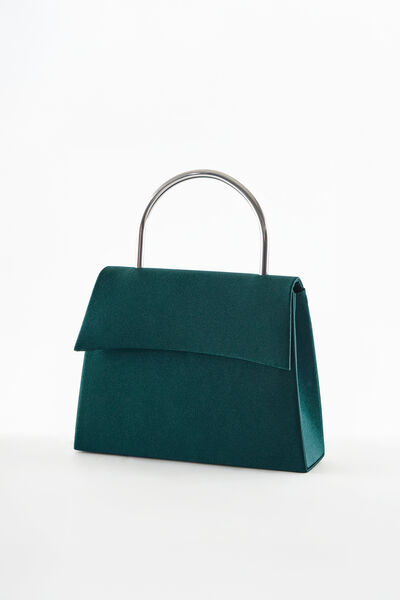 Borsa rigida in raso