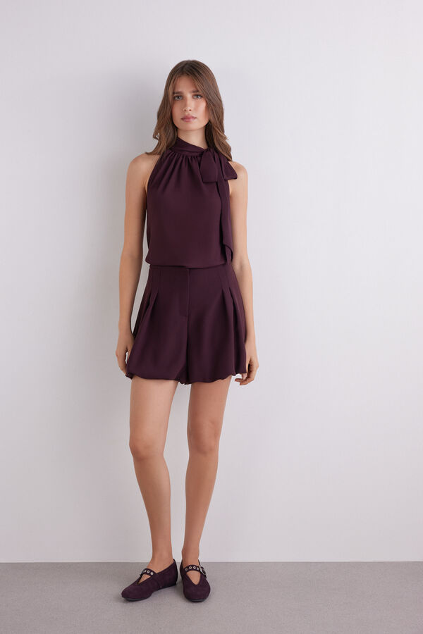 Camicia con fiocco
