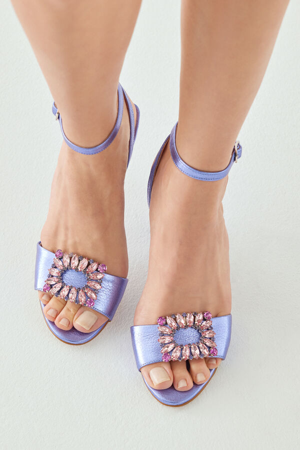 Jeweled shoe clips