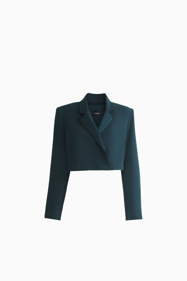 Cropped blazer