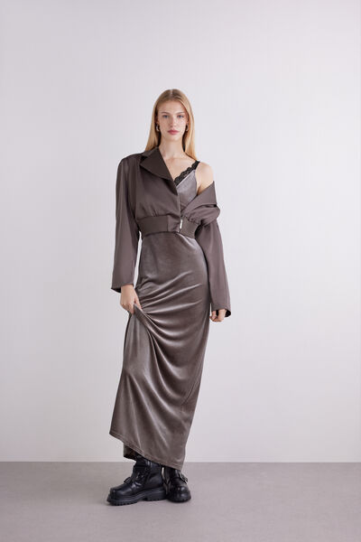 Vestit llencer de vellut