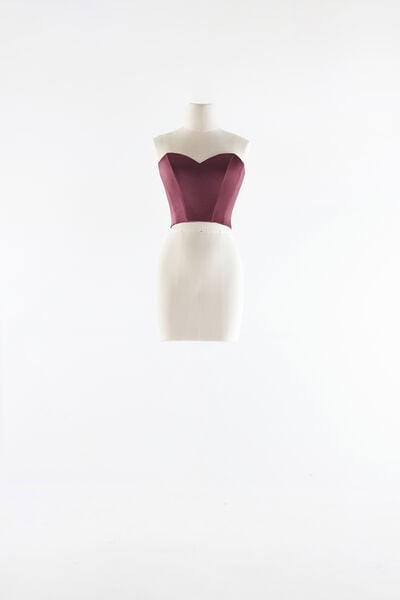 Bustier in raso