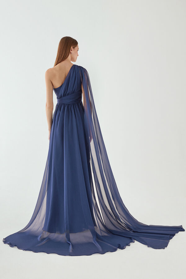 Vestido comprido Acquamarina