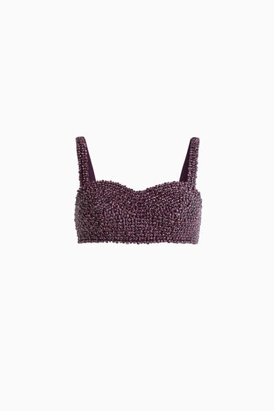 Bustier avec strass