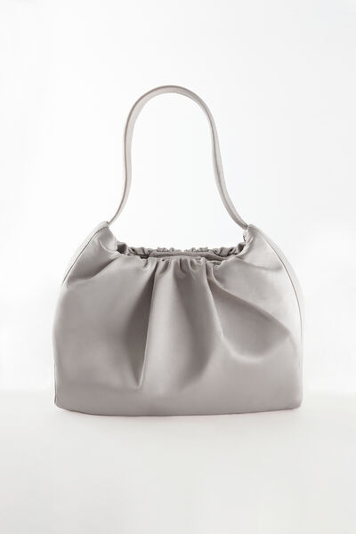 Shoulder bag in raso