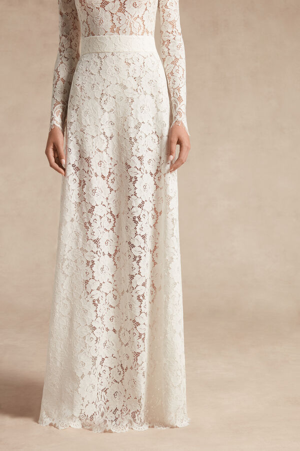 Rebrodé Lace Skirt