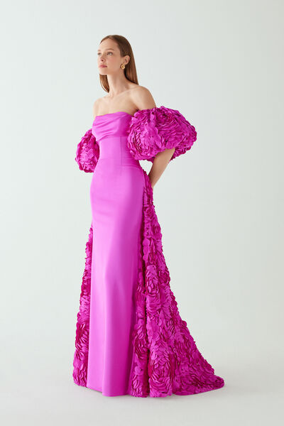 Vestido Longo Hibisco