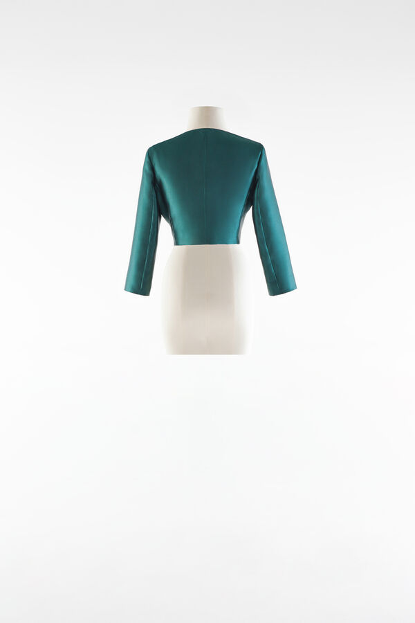 Mikado Bolero mit Oversize-Kragen