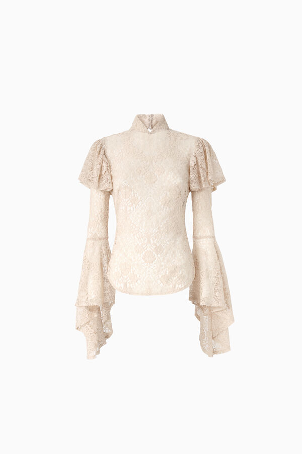 Blusa de encaje