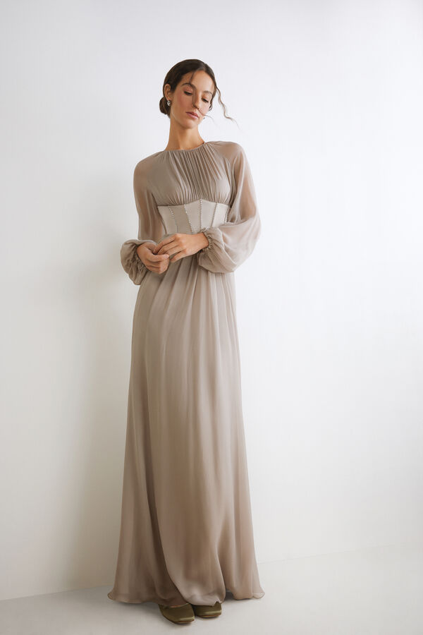 Vestido longo Lobelia