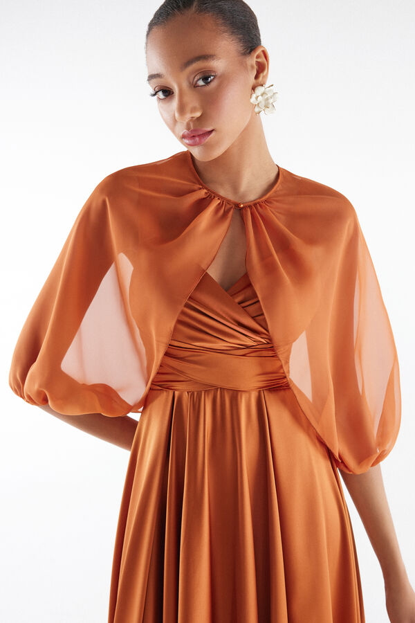 Bolero in chiffon