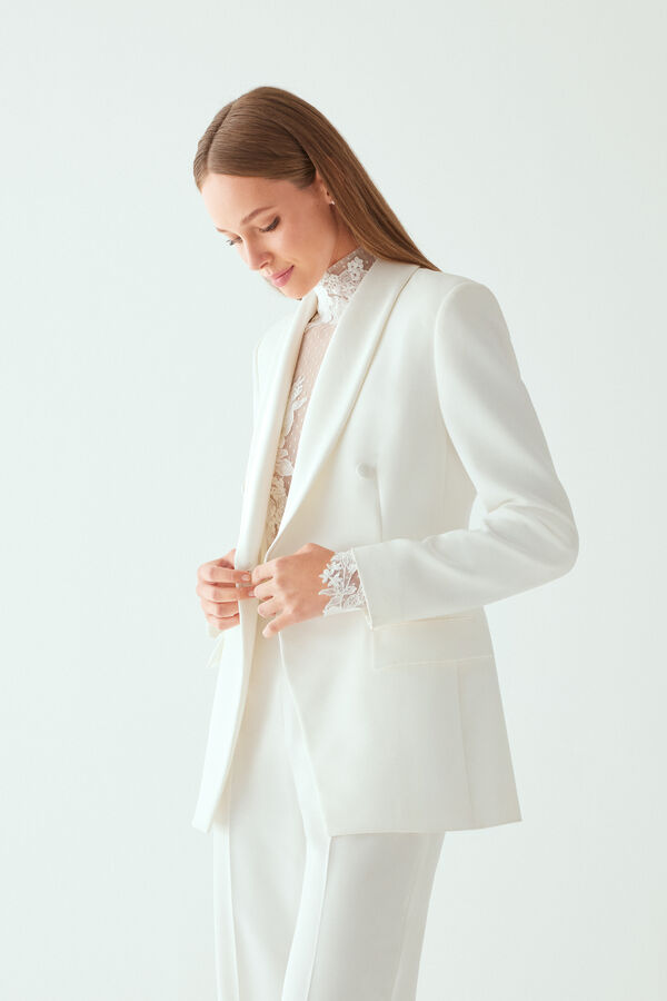 Double-breasted jacket