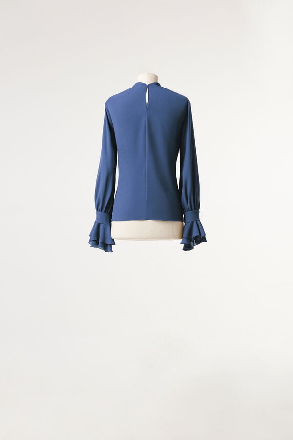 Georgette-Bluse