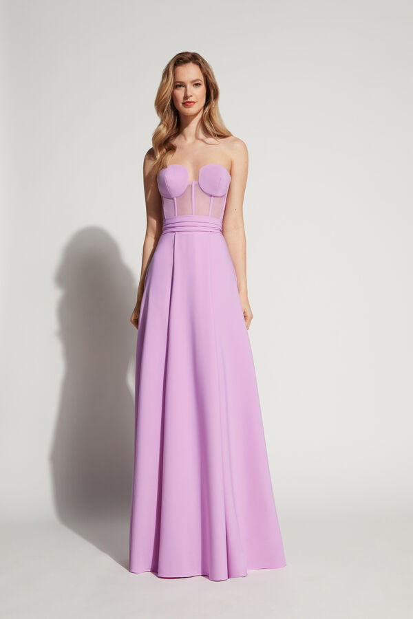 Vestido comprido Cefalù
