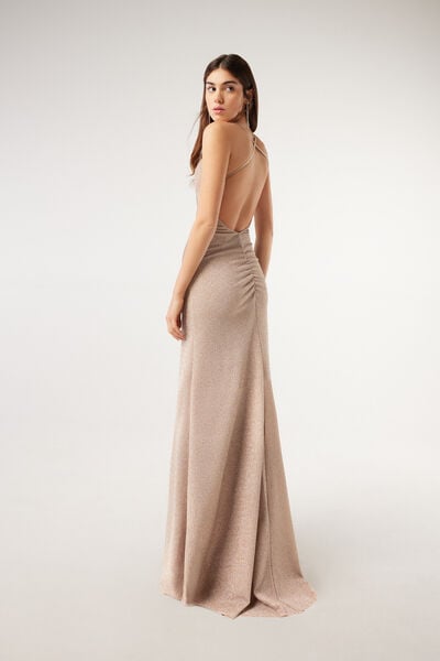 Long Gilded Dress