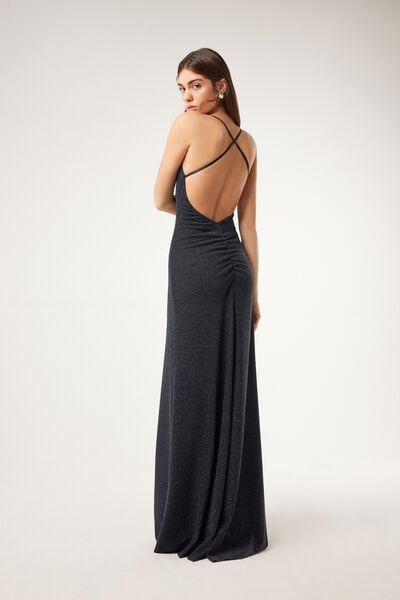 Long Gilded Dress
