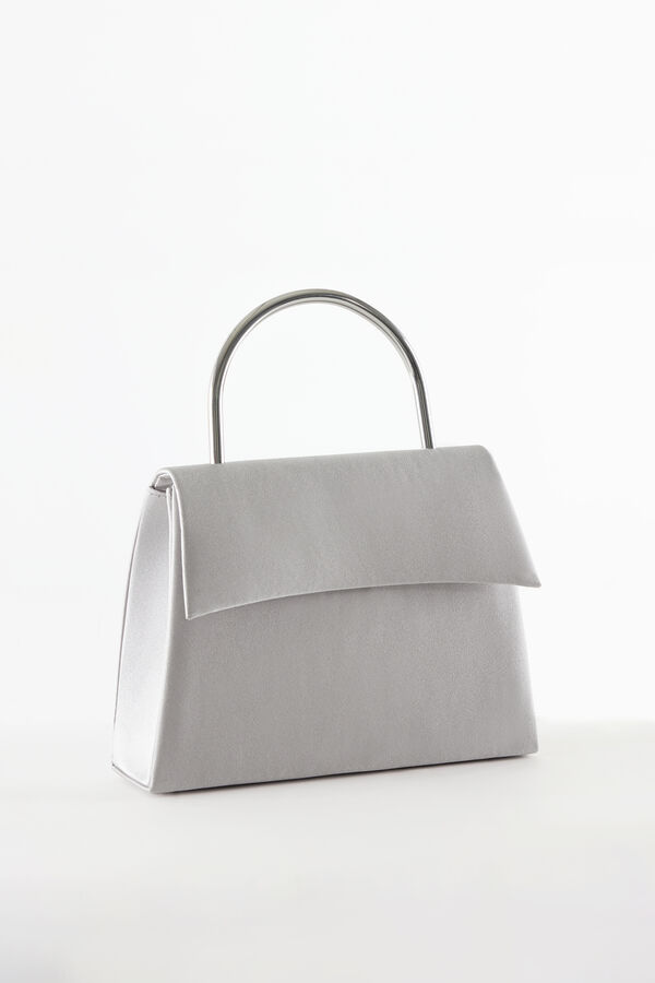 Hard satin bag