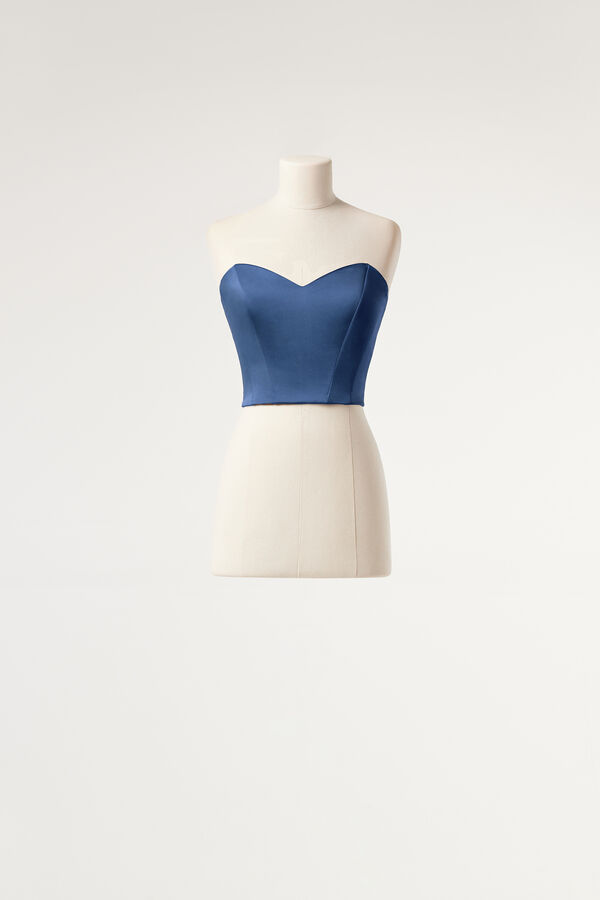 Bustier in raso