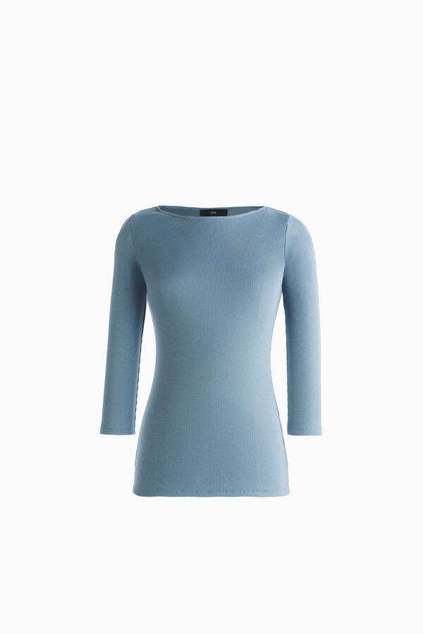 Pullover mit Bootsausschnitt
