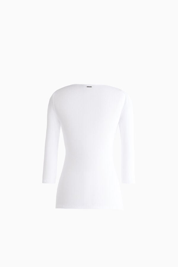 Pullover mit Bootsausschnitt