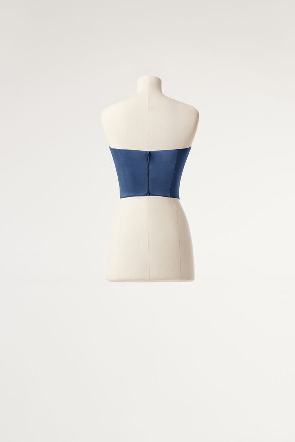Bustier in raso