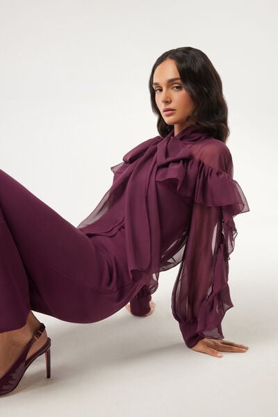 Chiffonbluse