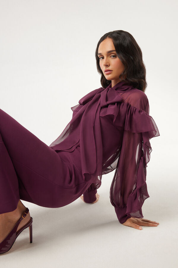 Chiffon shirt