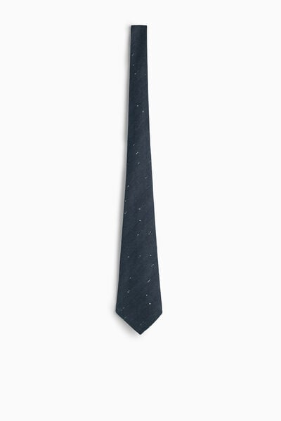 Corbata de franela de ratlla diplom&agrave;tica