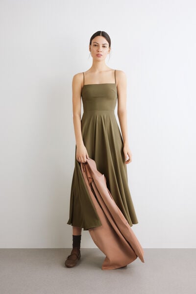 Midi-Kleid Auge