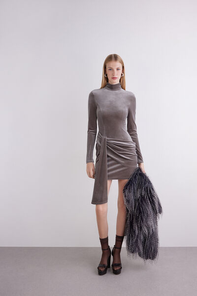 Velvet Short Dress
