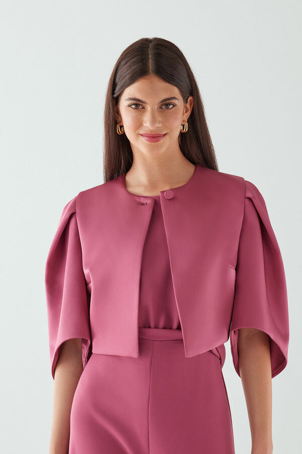 Satin bolero