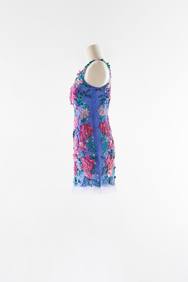 Glicine Short Dress