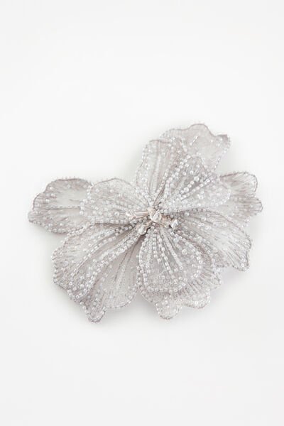 Flower clip with magnet