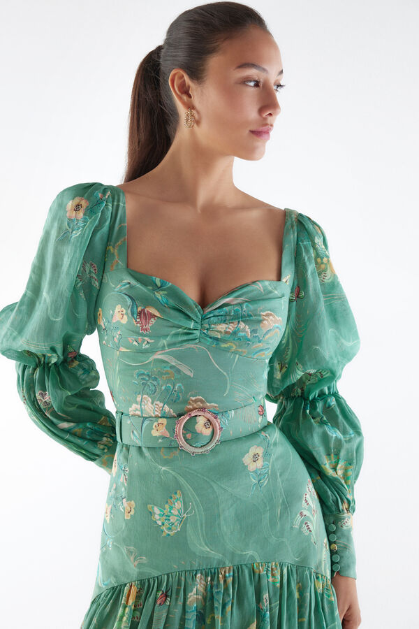 Vestido Longo Flora