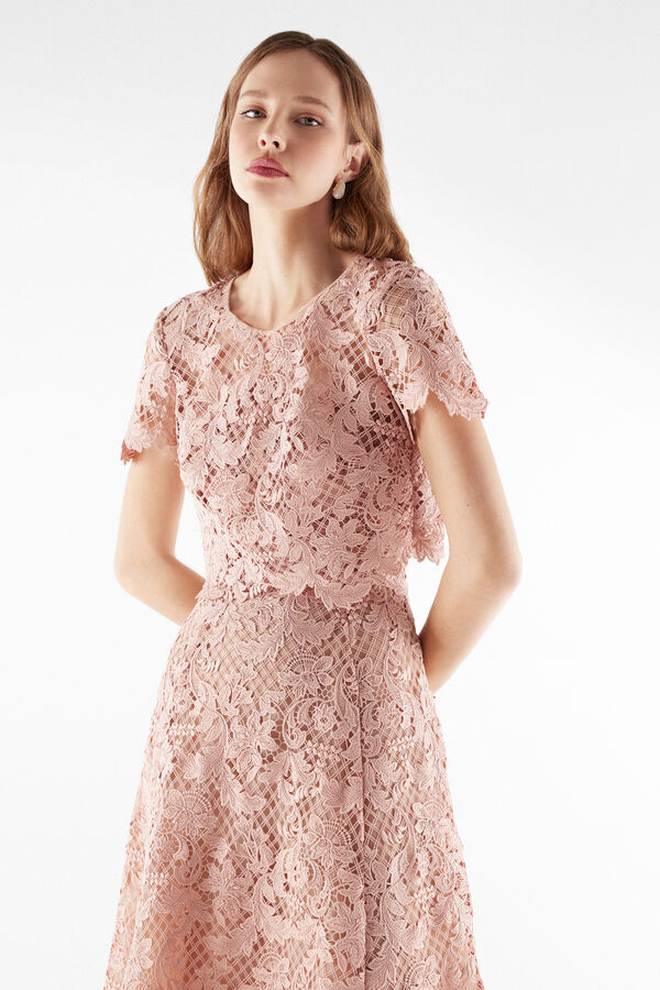 Bolero in pizzo Macramé