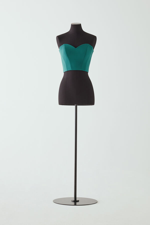 Bustier scollo a cuore