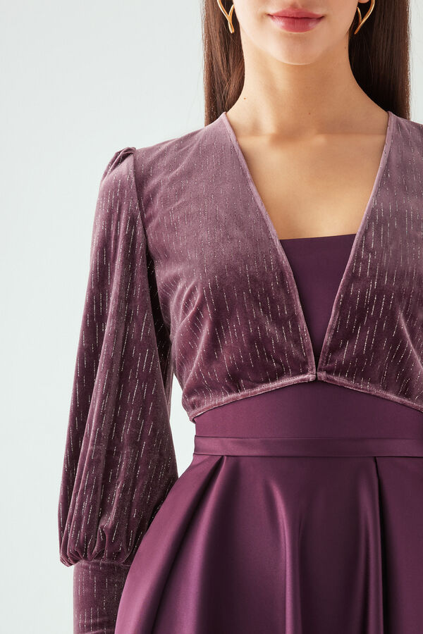 Glitter Velvet Bolero