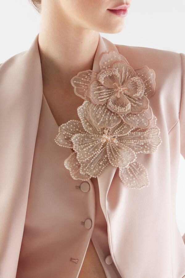 Blumenclip mit Magnet