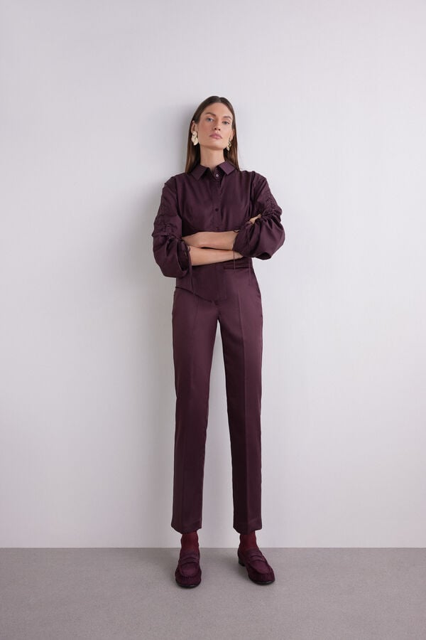 Cigarette trousers
