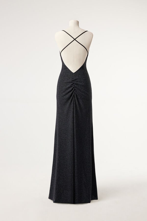 Langes Gilded Kleid